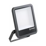 Ledvance LED Flomlys Aluminium Svart 100W 14000lm 100D - 830 Varm Hvit | IP66 - Symmetrisk
