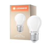 Ledvance Classic LED E27 Pære Matt 3.4W 470lm - 827 Ekstra Varm Hvit | Dimbar - Erstatter 40W