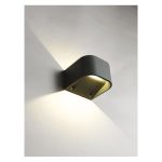 Ansell LED Veggbelysning Gila grafitt 11W 512lm - 830 varm hvit | IP55