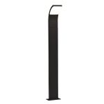 Ansell LED Sokkelampe Senza Grafitt 6.5W 406lm - 830 Varm Hvit | 100cm - IP54