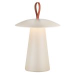 Nordlux Bordlampe Ara Batteri Aluminium Sanded 2W 240lm - 830 Varm Hvit | Dimbar Touch