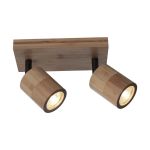 Good&Mojo Taklampe Java Bambus Brun | Egnet for 2x GU10 