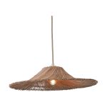 Good&Mojo Pendel Lampe Cancun Rattan Natural S | Egnet for 1x E27 