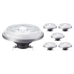 Fordelspakning 6x Philips MASTER LED Spot G53 AR111 14.8W 875lm 45D - 927 ekstra varm hvit | beste fargegjengivelse - dimbar - erstatter 75W