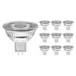 Fordelspakning 10x Noxion LED spot GU5.3 MR16 4.4W 345lm 60D - 827 ekstra varm hvit | dimbar - erstatter 35W