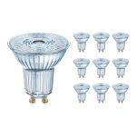 Fordelspakning 10x Ledvance Performance LED spot Reflektor GU10 PAR16 4.5W 350lm 36D - 940 kald hvit | beste fargegjengivelse - dimbar - erstatter 50W