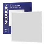 Noxion LED Panel Ecowhite V4.0 28W 3400lm - 840 Kald Hvit | 60x60cm - UGR <19 - Philips driver