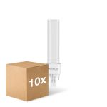Fordelspakning 10x Noxion Lucent PL-C LED 5.2W - 840 Kald Hvit | 2-Stift - Erstatter 18W