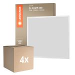 Fordelspakning 4x Ledvance LED panel Kompakt Aluminium Hvit 33W 3630lm - 865 daglys | 60x60cm
