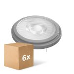 Fordelspakning 6x Ledvance Superior LED spot Reflektor G53 AR111 7.4W 450lm 40D - 930 varm hvit | beste fargegjengivelse - dimbar - erstatter 50W