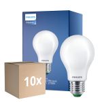 Fordelspakning 10x Philips MASTER LED Pære Ultra Efficient E27 Pære matt 2.3W 485lm - 827 ekstra varm hvit | erstatter 40W