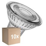 Fordelspakning 10x Ledvance LED Spot GU10 PAR16 6.1W 575lm 36D - 927 Ekstra Varm Hvit | Beste Fargegjengivelse - Dimbar - Erstatter 80W
