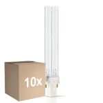 Fordelspakning 10x Philips PL-S 7W - UV-C | 2-Stift