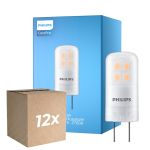 Fordelspakning 12x Philips Corepro LED Capsule GY6.35 1.8W 205lm - 827 ekstra varm hvit | erstatter 20W