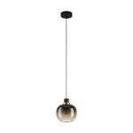 Eglo Pendel Lampe Oilella Stål Svart Gull | IP20 - Egnet for 1x E27 
