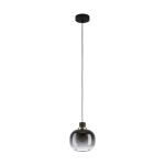 Eglo Pendel Lampe Oilella Stål Svart Gull | IP20 - Egnet for 1x E27 