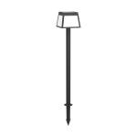 Eglo Pigg Lys Altilia Solar Svart 7W 790lm - 830 Varm Hvit | IP65 - Bevegelsessensor