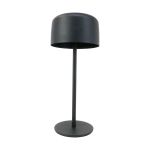 Eglo Bordlampe Roccanova Solar Stål Svart 2W 270lm - 830 Varm Hvit | IP44 - Berøringsdimmbar - USB-C