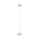 Eglo Gulvlampe Roccanova-L Solar Stål Hvit 2W 270lm - 830 Varm Hvit | IP44 - Berøringsdimmbar - USB-C