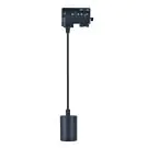Noxion Skinnespot Pendel Lampe 3-Fase Aluminium Svart | Egnet for 1x GU10