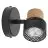 Ledvance LED Decor Spot Cork Stål Svart 3W 230lm - 827 Ekstra Varm Hvit | Dimbar