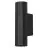 Ledvance Decor Veggbelysning Drums Svart | Egnet for 2x GU10