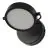 Ledvance Decor Puck Veggbelysning Svart 11W 370lm - 930 Varm Hvit | Beste Fargegjengivelse