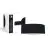 D'Lite Taklampe Lunelle 30cm Tekstil Svart | Egnet for 2x E27 
