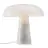 DFTP by Nordlux Bordlampe Glossy Marmor og Glass Hvit | 320mm - Egnet for 1x E27