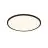 Nordlux LED vegg - taklampe Oja 29 19W 830-840 2100lm svart IP54 | 3-trinn dimbar - Dim to Warm