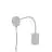Nordlux Explore Flex Veggbelysning Metall og Ceramic Hvit | Egnet for GU10