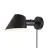 DFTP by Nordlux LED Veggbelysning Stay Aluminium Svart | Egnet for E27