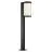 Nordlux Coupar Sokkelampe Aluminium Svart | Egnet for 1x E27