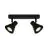 Nordlux Eik 2 Spot Metall Svart | Egnet for 2x GU10