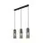 Nordlux Miella 3-Rail Pendel Lampe Glass Smoke | Egnet for 3x E27