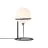 Nordlux Bordlampe Wilson Glass og Metall Svart | Egnet for 1x G9