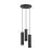 Nordlux Pendel Lampe Tilo Metall Svart | IP20 - Egnet for 3x GU10