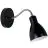 Nordlux Cyclone Veggbelysning Metall Svart | Egnet for E14
