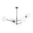 Emibig Taklampe Hunter Stål Svart | Egnet for 4x E14 - Max 10W