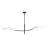 Emibig Taklampe Lotus Stål Svart | Egnet for 2x E14 - Max 10W
