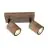 Good&Mojo Taklampe Java Bambus Brun | Egnet for 2x GU10 