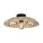 Good&Mojo Taklampe Andros Natural/Hvit | Egnet for 1x E27 
