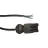 Noxion GST - Kompatibel Strømforsyningskabel Svart - Male + Åpne ender - 2m - 3 pole 0,75mm2