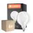 Fordelspakning 6x Ledvance LED Classic E27 Globe matt 11W 1521lm - 827 ekstra varm hvit | dimbar - erstatter 100W