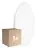 Fordelspakning 5x Ledvance LED vegg - taklampe Surface CIRCULAR 500 PS Stål Hvit 42W 3500lm - 830 varm hvit | IP44
