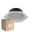 Fordelspakning 6x Noxion LED Downlight Hera Medium Innfelt Hvit 9W 900lm 80D - 827-830-840 CCT | 146mm - Utskjæring 120mm