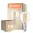 Fordelspakning 10x Ledvance Classic LED E14 Pære Filament Klar 3.4W 470lm - 827 Ekstra Varm Hvit | Erstatter 40W