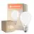 Fordelspakning 10x Ledvance Classic LED E27 Pære Matt 5.9W 806lm - 827 Ekstra Varm Hvit | Erstatter 60W