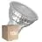 Fordelspakning 10x Ledvance LED Spot GU10 PAR16 6.1W 575lm 36D - 840 Kald Hvit | Erstatter 80W