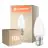 Fordelspakning 10x Ledvance Classic LED B22 Mignon Matt 3.4W 470lm - 827 Ekstra Varm Hvit | Erstatter 40W